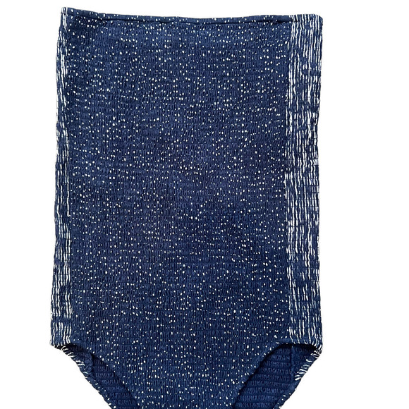 RAG & BONE Aster Strapless Printed Cotton-blend Jersey Bodysuit (12) - Picture 3 of 7